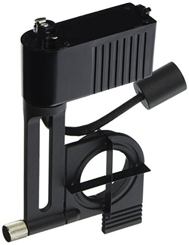PLC Lighting TR800 BK Track Lighting 1 Light Target Collection Classic Black Finish
