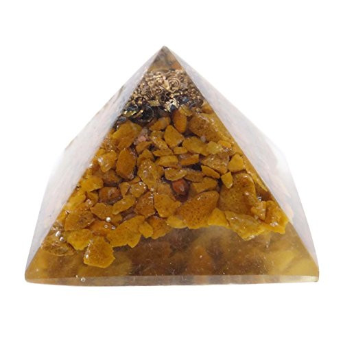 Harmonize Jasper Orgone Pyramid Energy Generator Reiki Healing Crystal