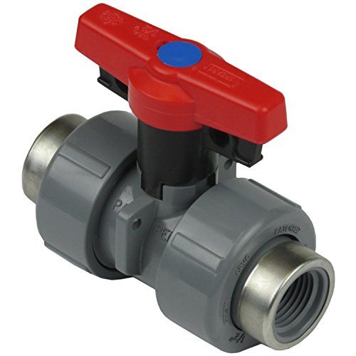 Spears 1831-005CSR CPVC Schedule 80 True Union 2000 Industrial Ball Valves