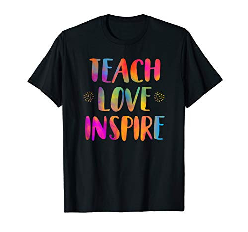 Teach Love Inspire Teacher Teaching Men Women T Shirt Gift Teach Love Inspire Teacher Teaching Men Women T Shirt Gift