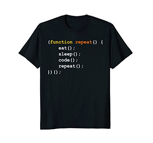 Funny Computer Science Programmer Eat Sleep Code T-Shirt