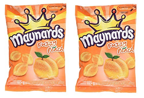 Maynards Fuzzy Peach Candy 185g 2ct Imported from Canada Maynards Fuzzy Peach Candy 185g 2ct Imported from Canada