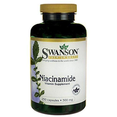 Swanson Niacinamide 500 Milligrams 250 Capsules