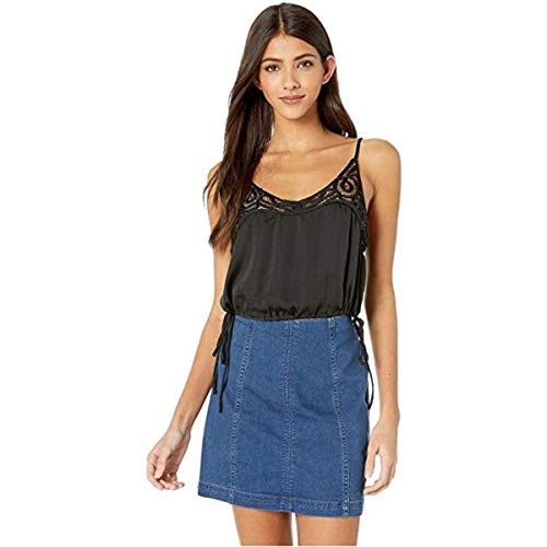 Free People Blouson Brami Black MD Womens 8-10