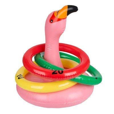 Wemco153 Flamingo Head Game Target Toss Set