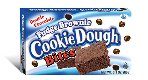 Cookie Dough Bites Fudge Brownie 3_1 Ounce Pack of 12