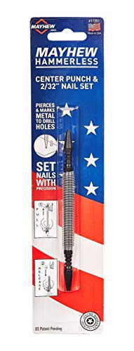 Mayhew Tools 17351 Hammerless Center Punch   232 Nail Set