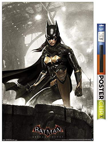 Trends International DC Comics Video Game - Arkham Knight - Batgirl Wall Poster 22_375 x 34 Poster   Clip Bundle