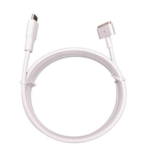 Type C USB C to Magnetic T-Tip Cable for MacBook Air Pro After 2012 year white color