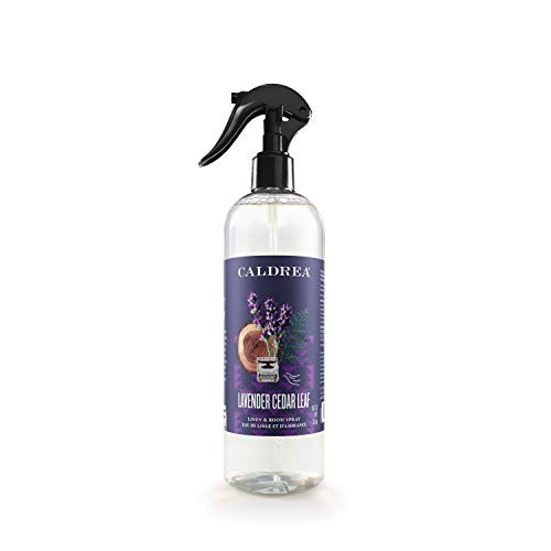 Caldrea Linen and Room Spray Air Freshener Made with Essential Oils Plant-Derived and Other Thoughtfully Chosen Ingredients Lavender Cedar Leaf Scent 16 oz Packaging May Vary Caldrea Linen and Room Spray Air Freshener Made with Essential Oils Plant-Derived and Other Thoughtfully Chosen Ingredients Lavender Cedar Leaf Scent 16 oz Packaging May Vary