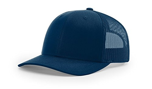 RICHARDSON Navy 112 Mesh Back Trucker Cap Snapback Hat
