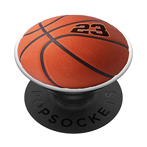Basketball 23 Player - Number 23 Ball Phone Grip PopSockets Grip and Stand for Phones and Tablets Basketball 23 Player - Number 23 Ball Phone Grip PopSockets Grip and Stand for Phones and Tablets
