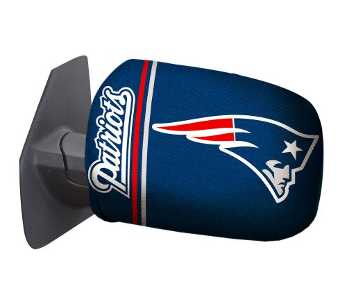 FANMATS NFL New England Patriots Polyester Mirror Cover-Large