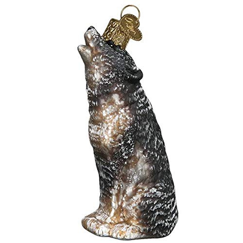 Old World Christmas Vintage Howling Wolf