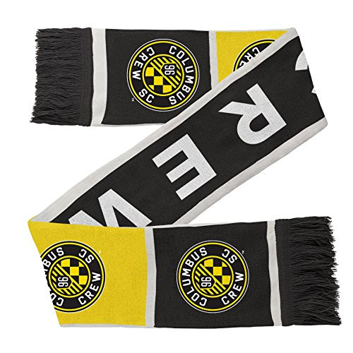 MLS Columbus Crew Youth Outerstuff Fringe Scarf Sun Youth One Size MLS Columbus Crew Youth Outerstuff Fringe Scarf Sun Youth One Size