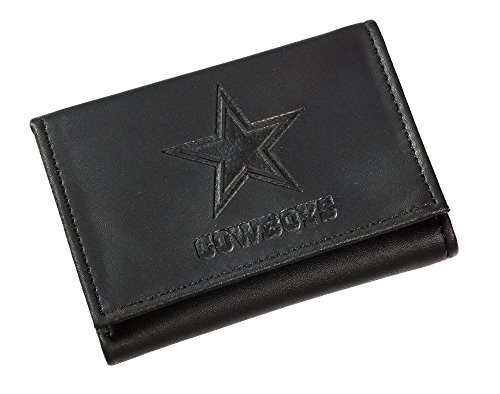 Team Sports America Leather Dallas Cowboys Tri-fold Wallet Team Sports America Leather Dallas Cowboys Tri-fold Wallet