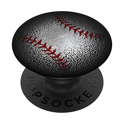 Eat Sleep Baseball Repeat Funny Baseball Lover Gift PopSockets Grip and Stand for Phones and Tablets