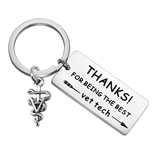 CYTING Vet Tech Gift Thanks for Being The Best Vet Tech Keychain Vet Jewelry Veterinarian Appreciation Gift Vet School Graduate Gift Thanks for Being The Best Vet Tech CYTING Vet Tech Gift Thanks for Being The Best Vet Tech Keychain Vet Jewelry Veterinarian Appreciation Gift Vet School Graduate Gift Thanks for Being The Best Vet Tech