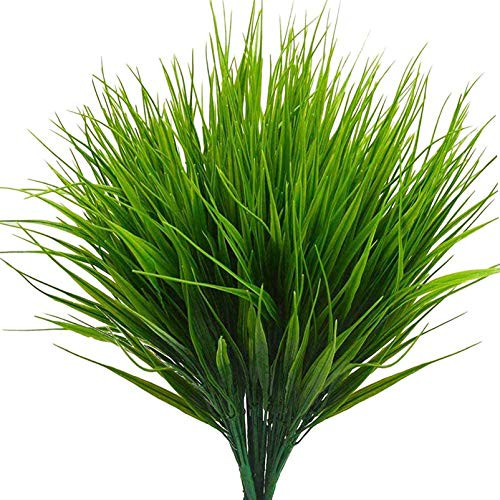 Ollain Artificial Plants Plastic Greenery Fake Plants Faux Outdoor UV Resistant Faux Plastic Wheat Grass Shrubs Bushes for Home Garden Office Wedding Party Decor 15_2 Wheat Grass x6 Ollain Artificial Plants Plastic Greenery Fake Plants Faux Outdoor UV Resistant Faux Plastic Wheat Grass Shrubs Bushes for Home Garden Office Wedding Party Decor 15_2 Wheat Grass x6