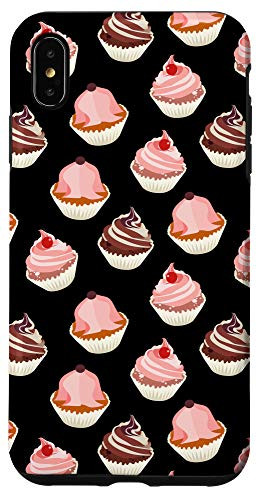 iPhone XS Max Sweet Cupcakes Cute Pattern Gift For Cupcake Lovers Case