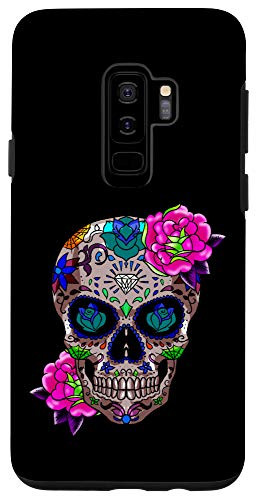 Galaxy S9 Sugar Skull Day Of The Dead Cool Bone Head Skulls Gift Idea Case