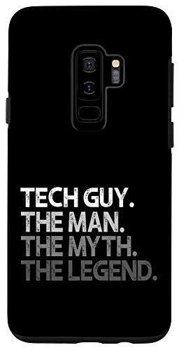 Galaxy S9 Tech Guy Phone Case Gift The Man Myth Legend Case
