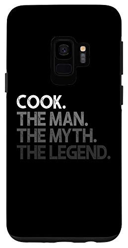 Galaxy S9 Cook Gift Man Myth The Legend Case