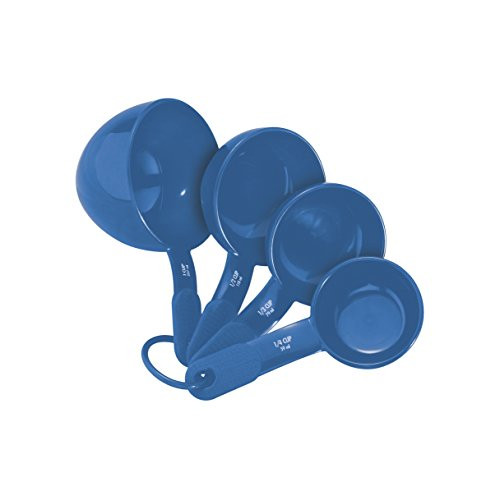 Kitchenaid Plastic Measuring Spoons, Set of 5, Ocean Blue