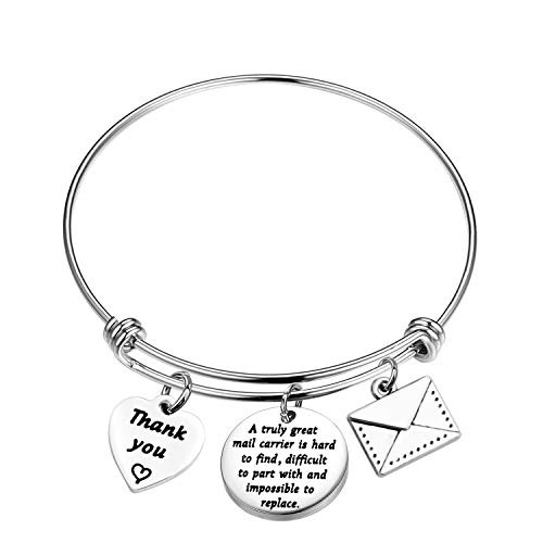 AKTAP Mail Carrier Gifts Mail Carrier Bangle Bracelet A Truly Great Mail Carrier is Hard to Find Post Office Worker Jewelry Mail Lady Gift Thank You Gift Mail Carrier Bangle Bracelet AKTAP Mail Carrier Gifts Mail Carrier Bangle Bracelet A Truly Great Mail Carrier is Hard to Find Post Office Worker Jewelry Mail Lady Gift Thank You Gift Mail Carrier Bangle Bracelet
