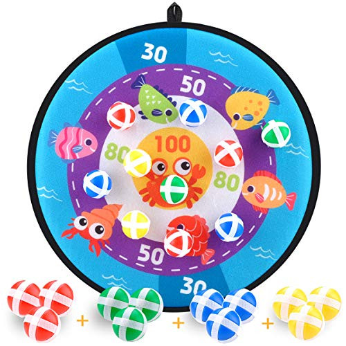 Fabric Dart Board Game Set for Kids Fashion Pattern with 12 Hook and Loop Sticky Balls Family Fun Best Toy Gift for Boys and Girls Indoor Outdoor Classic Games Diameter 14_2 Inches Pattern05 Fabric Dart Board Game Set for Kids Fashion Pattern with 12 Hook and Loop Sticky Balls Family Fun Best Toy Gift for Boys and Girls Indoor Outdoor Classic Games Diameter 14_2 Inches Pattern05
