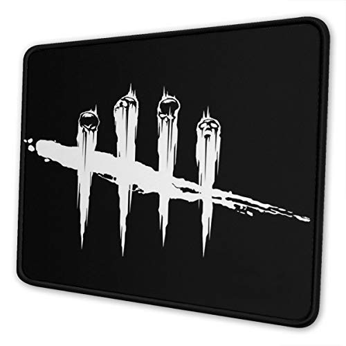 Mouse Pad with Stitched Edge Gaming Mouse Mat Non-Slip Rubber Base Mousepad for Laptop Computer Pc 10x12 Inches Dead by Daylight