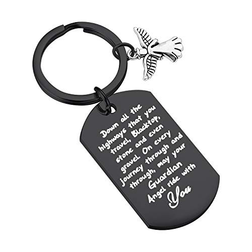 Drive Safe Keychain May Your Guardian Angel Ride with You Keychain New Driver Gift Biker Trucker Gifts Keychain Drive Safe Keychain May Your Guardian Angel Ride with You Keychain New Driver Gift Biker Trucker Gifts Keychain
