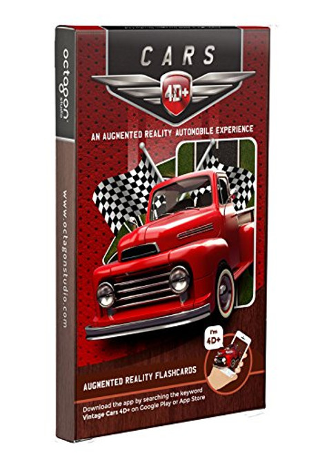 Octagon Studio Cars 4D Augmented Reality Flash Cards Octagon Studio Cars 4D Augmented Reality Flash Cards