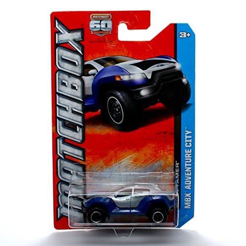 TURN TAMER (Blue/Silver) * MBX Adventure City * 2013 Matchbox 1:64 Scale Basic Die-Cast Vehicle (#38 of 120) TURN TAMER (Blue/Silver) * MBX Adventure City * 2013 Matchbox 1:64 Scale Basic Die-Cast Vehicle (#38 of 120)