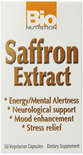 Bio Nutrition Standardized Saffron Vegi-Caps 50 Count