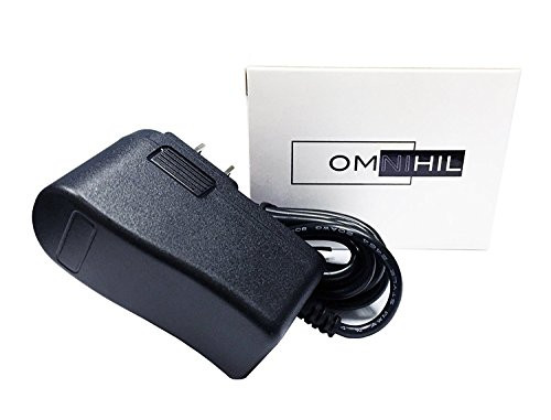 Omnihil 8 Feet AC DC Power Adapter Compatible with Viktor Jurgen Shiatsu Kneading Massage Pillow Power Supply Adaptor Omnihil 8 Feet AC DC Power Adapter Compatible with Viktor Jurgen Shiatsu Kneading Massage Pillow Power Supply Adaptor
