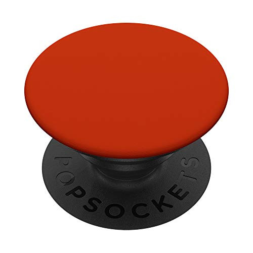 Amarantha Red - Simple Neutral Solid Color PopSockets Grip and Stand for Phones and Tablets