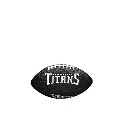 NFL Team Logo Mini Football Black - Tennessee Titans