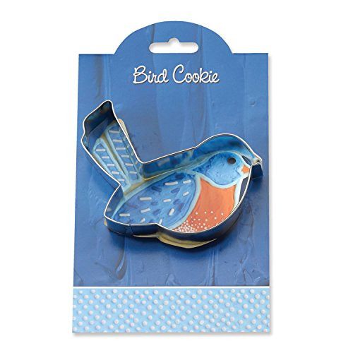 Bird Cookie and Fondant Cutter - Ann Clark - 4.1 Inches - US Tin Plated Steel Bird Cookie and Fondant Cutter - Ann Clark - 4.1 Inches - US Tin Plated Steel