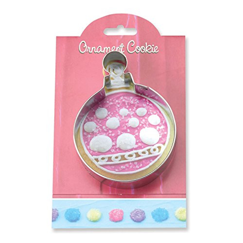 Ornament Cookie and Fondant Cutter - Ann Clark - 4.5 Inches - US Tin Plated Steel Ornament Cookie and Fondant Cutter - Ann Clark - 4.5 Inches - US Tin Plated Steel