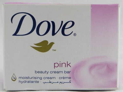 Dove Pink  Rosa Beauty Cream Bar Soap 3_5 Oz  100 Gr Pack of 12 Bars