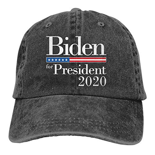 Antvinoler Joe Biden 2020 for President Election Campaign Baseball Cap Cotton Adjustable Dad Hat Black