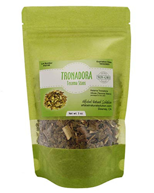 Tronadora Tea - Yellow Elder Tecoma Stans - 3 OZ - Resealable Stand up Pouch Tronadora Tea - Yellow Elder Tecoma Stans - 3 OZ - Resealable Stand up Pouch