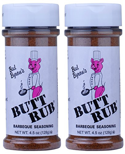 Bad Byrons Butt Rub Barbecue Seasoning 4_5 Ounce - Pack 2