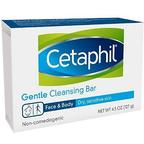 Cetaphil Cetaphil Gentle Cleansing Bar For Dry And Sensitive Skin 4_5 oz Pack of 2