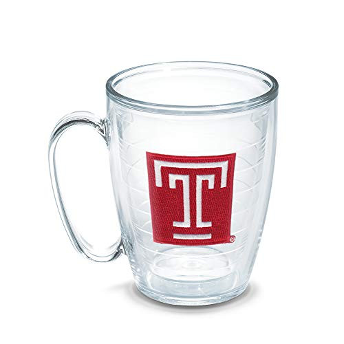 Tervis Temple University Emblem Individually Boxed Mug 16 oz Clear - Tervis Temple University Emblem Individually Boxed Mug 16 oz Clear -