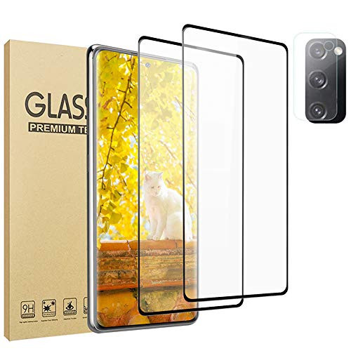 2 1 Lens Protector GBBC Tempered Glass Screen Protector for Samsung Galaxy S20 FE 5G Full Coverage Support Fingerprint Sensor HD Clear Screen Protector for Galaxy S20 FE NOT S20 2 1 Lens Protector GBBC Tempered Glass Screen Protector for Samsung Galaxy S20 FE 5G Full Coverage Support Fingerprint Sensor HD Clear Screen Protector for Galaxy S20 FE NOT S20