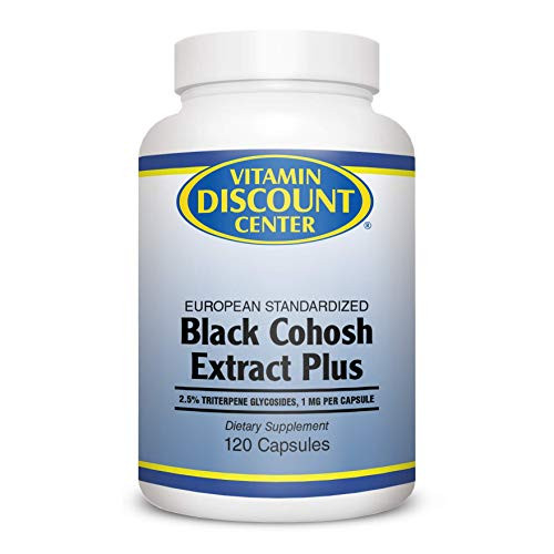 Vitamin Discount Center Black Cohosh Extract Plus 120 Capsules