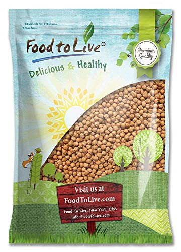 Garbanzo BeansChickpea 5 Pounds - Kosher Low Sodium Dry Bulk