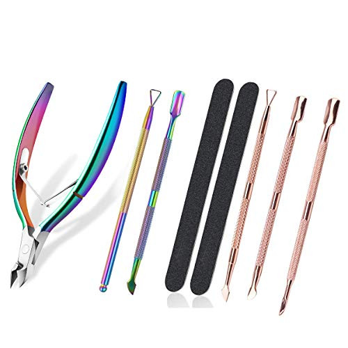 Cuticle Trimmer with Cuticle Pusher JUNHCZOY Cuticle Remover Cuticle Nipper Professional Stainless Steel Cuticle Cutter Clipper Durable Pedicure Manicure Tools for Fingernails and Toenails Cuticle Trimmer with Cuticle Pusher JUNHCZOY Cuticle Remover Cuticle Nipper Professional Stainless Steel Cuticle Cutter Clipper Durable Pedicure Manicure Tools for Fingernails and Toenails